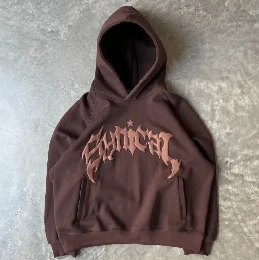 Urban Gothic Zip-Up Hoodie