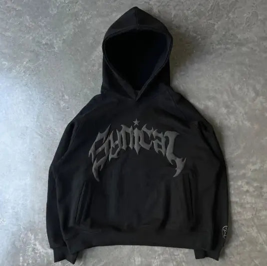 Urban Gothic Zip-Up Hoodie