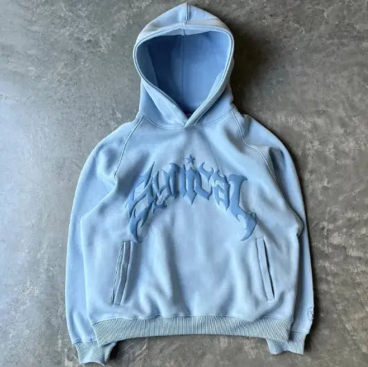Urban Gothic Zip-Up Hoodie