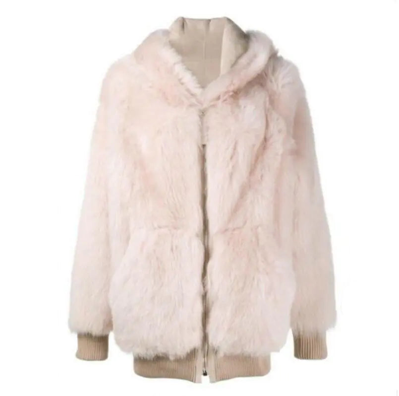 2018 Winter Matching Mother-Daughter Faux Fur Coats