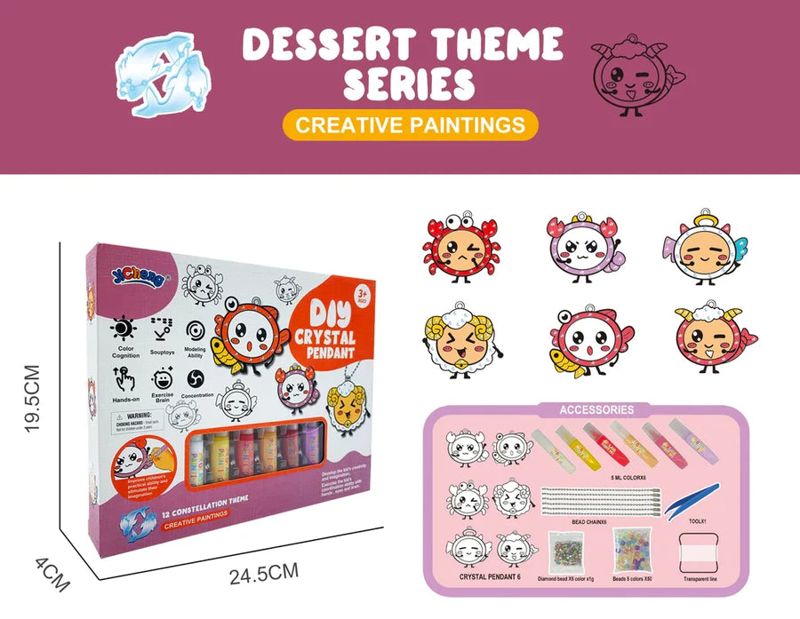 Crystal Creations - DIY Arts and Crafts Set (Private Listing U267495)